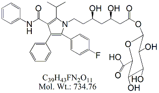 Atorvastatin Acyl-Beta-D-Glucuronide